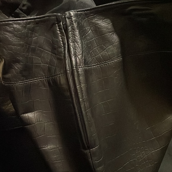 Leather skirt - Picture 5 of 5